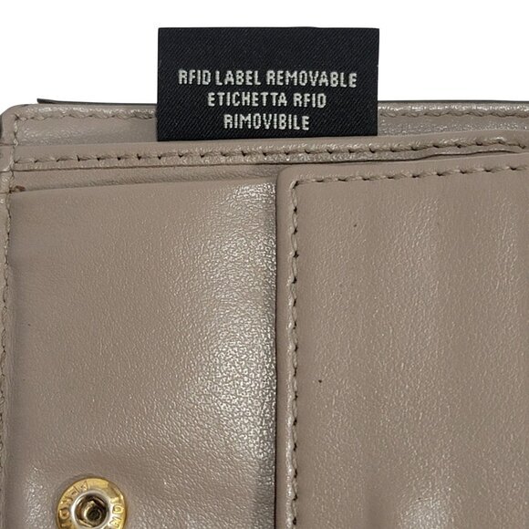 F is Fendi Leather Bi-fold Wallet 8M0387 Gray - Picture 8 of 10